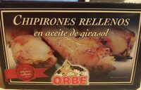 Chipirones rellenos en aceite de girasol