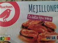 Mejillones en salsa tipo vieira