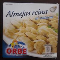 Almejas reina al natural