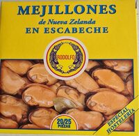 Mejillones de Nueva Zelanda en escabeche