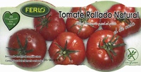 Tomate natural rallado