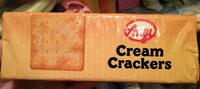 Cream crackers