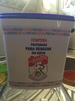 Tempura para rebozar sin huevo