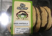 Brezel mantequilla sin azucar