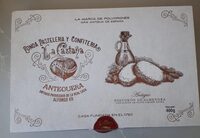 Antiguo polvoron de almendra.