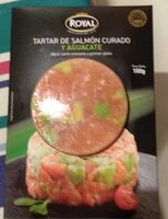 Tartar de salmón curado y aguacate