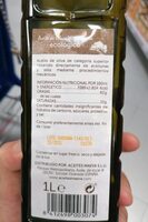 Aceite de oliva virgen extra ecológico