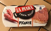 Paté tapa negra picante