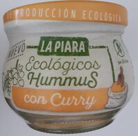 Hummus con curry