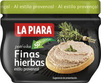 Paté a las finas hierbas estilo provenzal