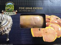 Foie gras entero de pato mi cuit