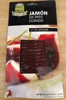 Jamón de pato curado