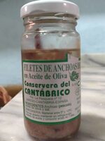 Filetes de anchoas del Cantábrico en aceite de oliva