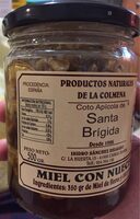 Miel con nueces