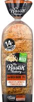 Pan de molde con masa madre, linaza, avena y trigo espelta