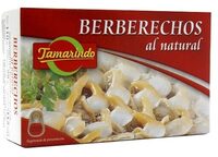 Berberechos al natural