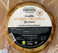 Tortilla de patata sin huevo