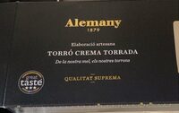 Turron de yema