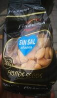 Almendra comuna sin piel. Frita sin sal