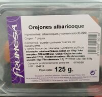 Orejones albaricoque