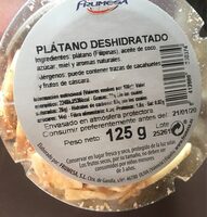 Platano deshidratado