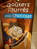Goûters fourrés goût chocolat