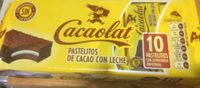 Pastelitos de cacao con leche