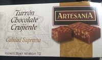 Turrón chocolate crujiente