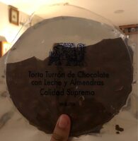 Tarta de turron de chocolate