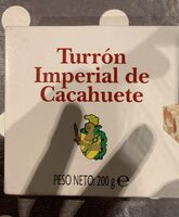Turron imperial de cacahuete calidad suprema