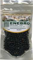Bayas de enebro secas