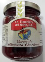 Carne de pimiento choricero