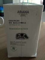 Leche semidesnatada restauración