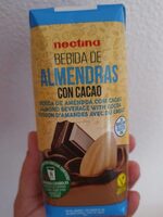 Bebida de almendras con cacao
