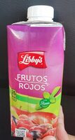 Zumo frutos rojos