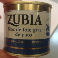 Bloc de foie gras de pato