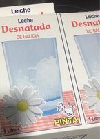 Leche desnatada de Galicia