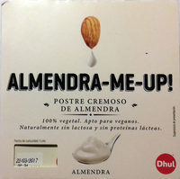 Postre cremoso de almendra