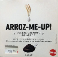 Postre cremoso de arroz Cacao