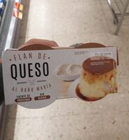 Flan de queso al baño maría