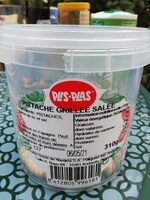 Pistaches grillées salées