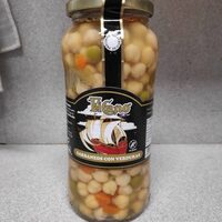 Garbanzos con verduras