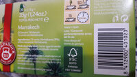 Té verde moruno