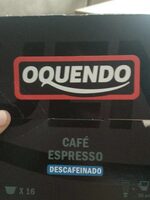 Café expreso descafeinado