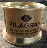 Bloc de foie gras de pato trufado