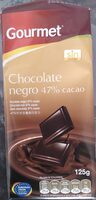 Chocolate negro 47%