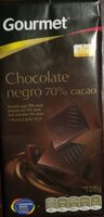 Chocolate negro 70% cacao