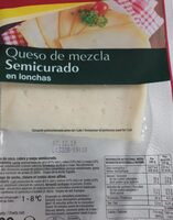 Queso mezcla semicurado