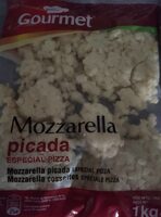 Mozzarella picada especial pizza