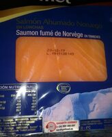 Salmón ahumado noruego